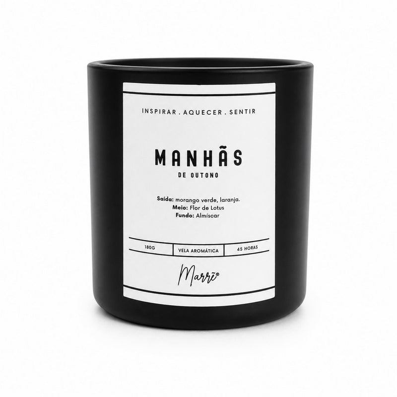 Vela Manhãs de Outono 180g | Marrê