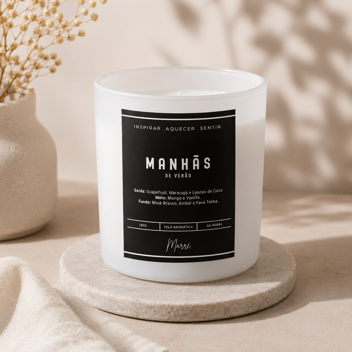 Vela Manhãs de Verão 180g | Marrê