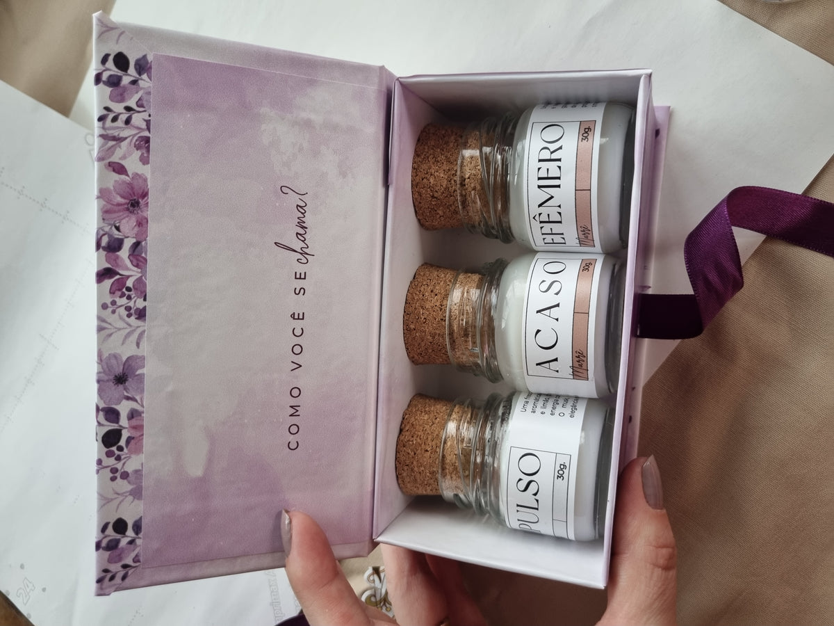 Caixinhas de Trio Personalizáveis | Marrê