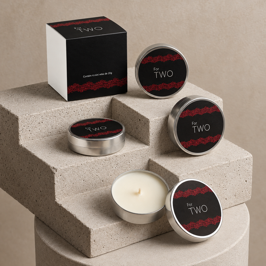 Pocket 4 Velas 20g Aroma Morango | Marrê