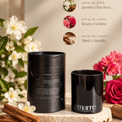 Vela Aromática Maison 250g - Bamboo MM  | Marrê