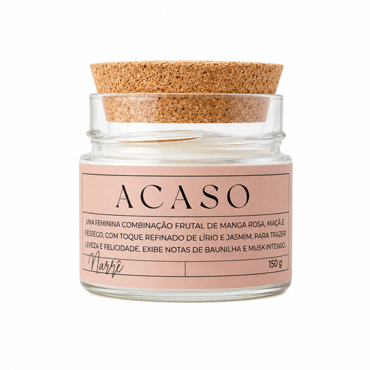 Vela Acaso 150g feminina | Marrê