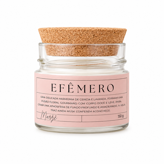 Vela Efêmero 150g | Marrê