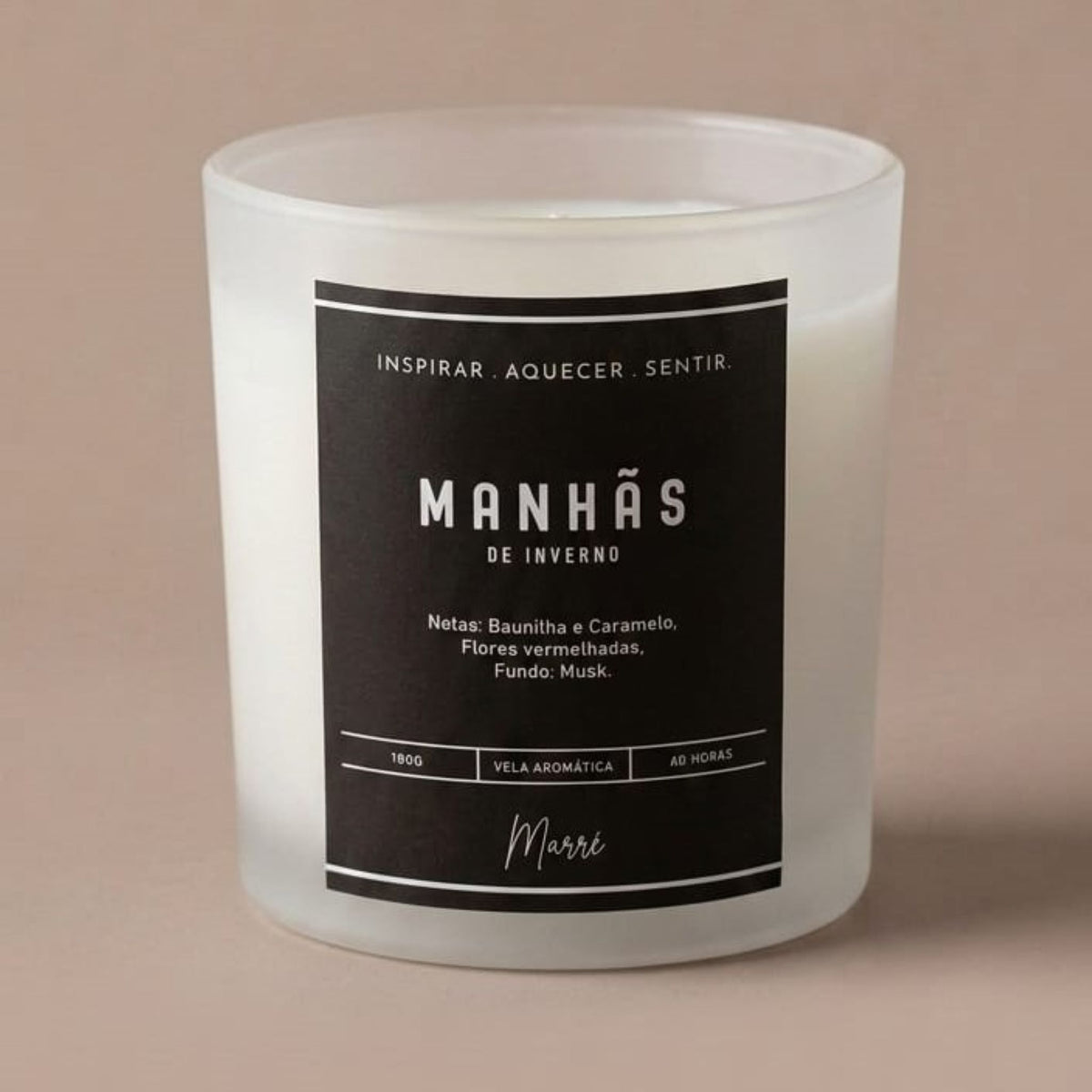 Vela Manhãs de Inverno 180g | Marrê