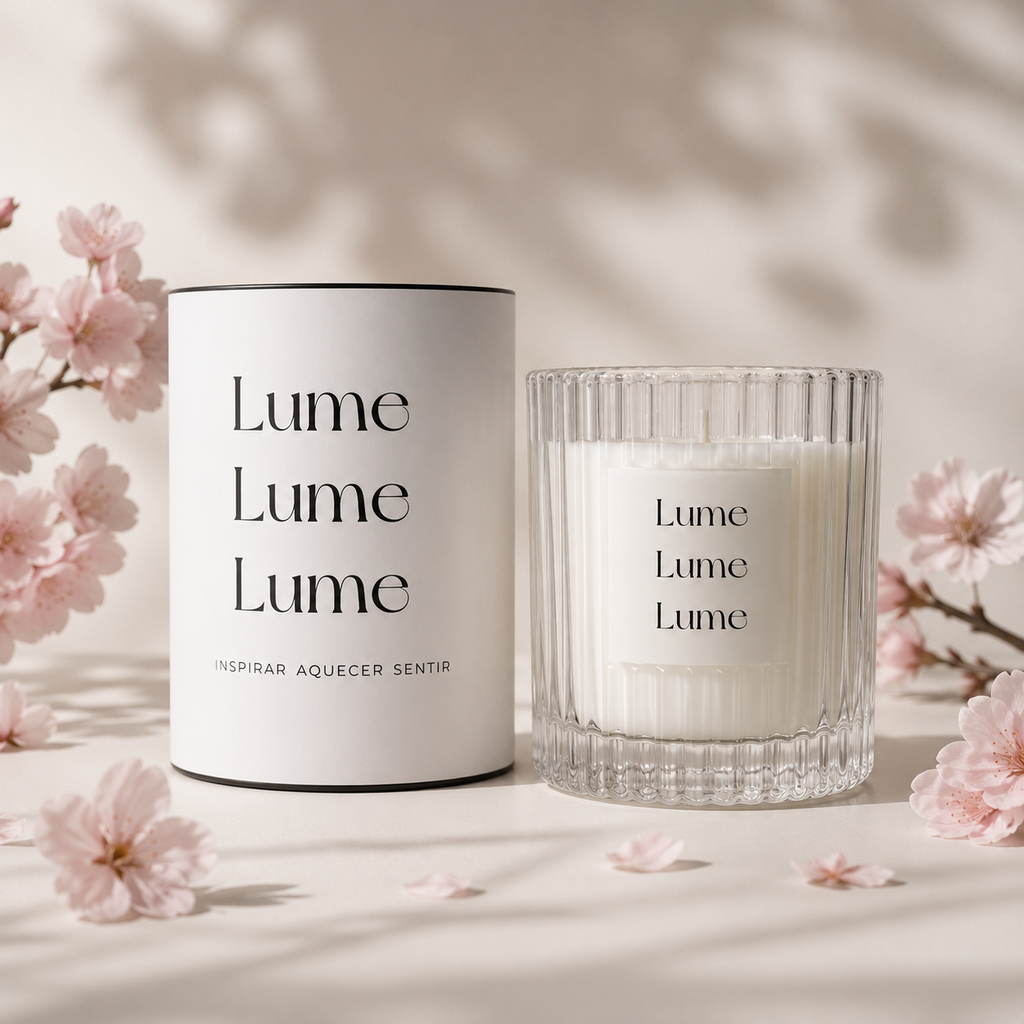 Lume 250g — Vela Aromática Premium