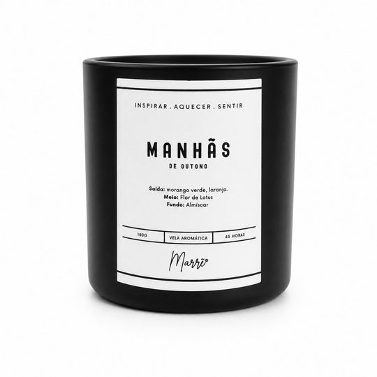 Vela Manhãs de Outono 180g | Marrê