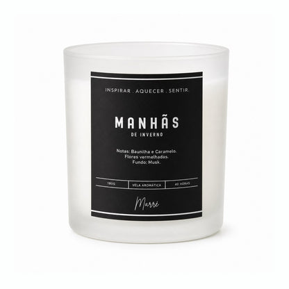 Vela Manhãs de Inverno 180g | Marrê