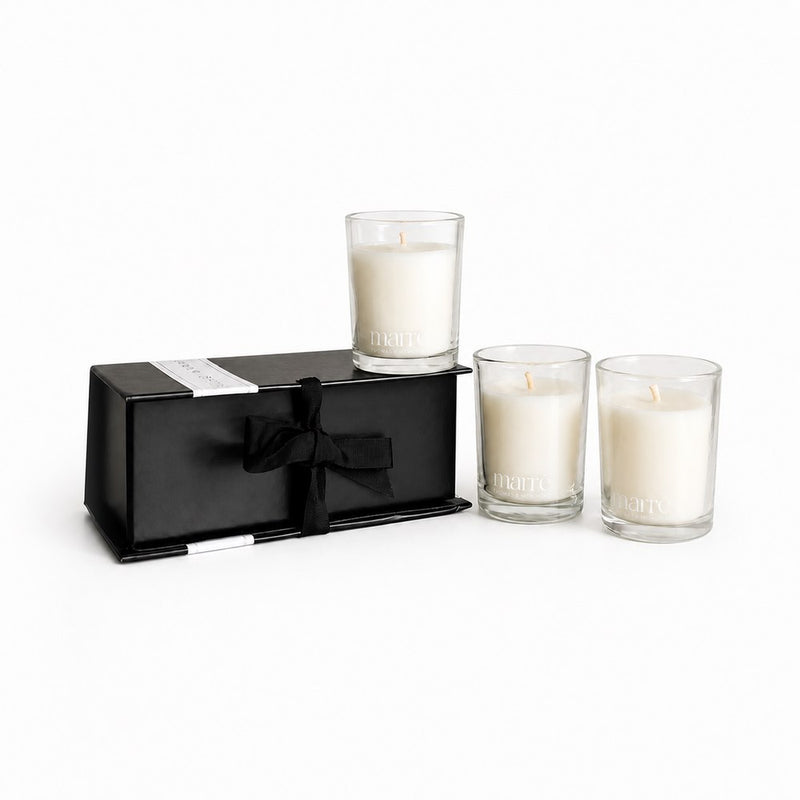 Trio Mini Velas Premium Kit Presente | Marrê
