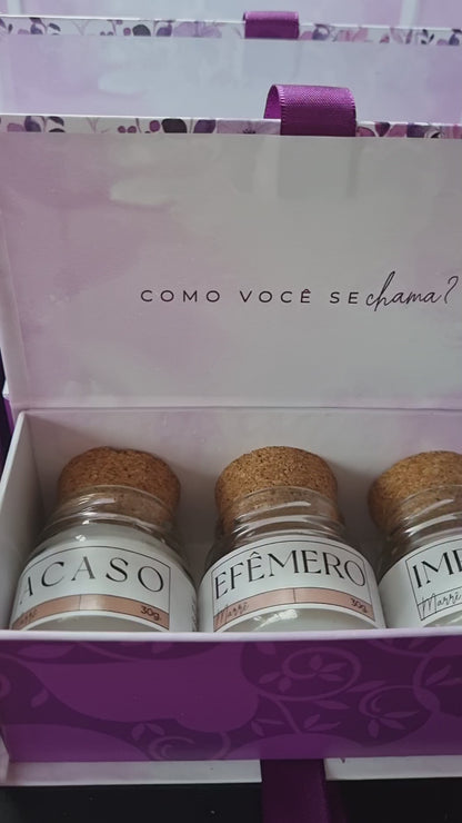 Caixinhas de Trio Personalizáveis | Marrê