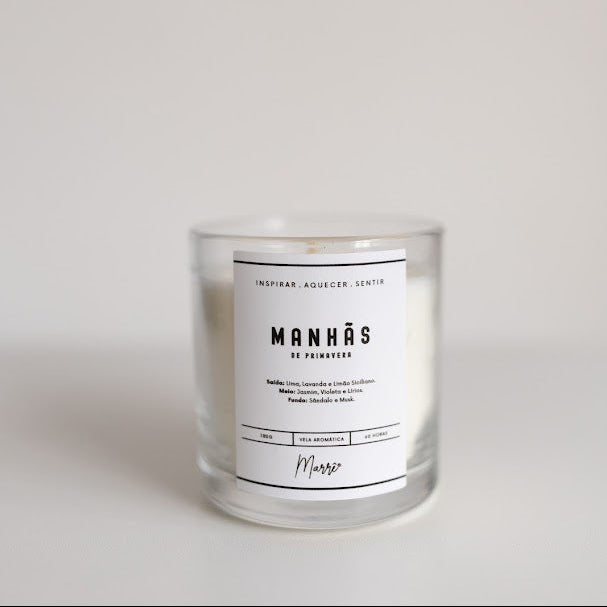 Vela Manhãs de Primavera 180g | Marrê