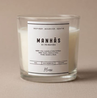 Vela Manhãs de Primavera 180g | Marrê